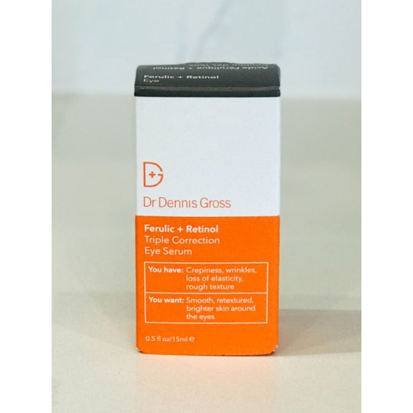 Serum dưỡng mắt Dr Dennis Gross Ferulic Retinol Triple Correction Eye Serum