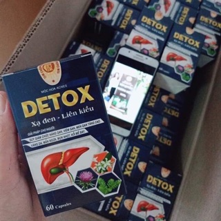 Viên Detox- xạ đen- liên kiều