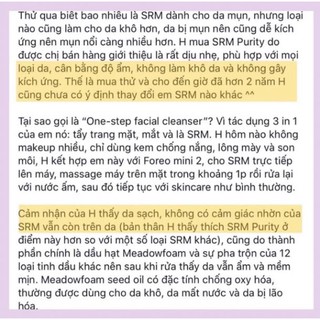 Sữa rửa mặt Purity 240ml