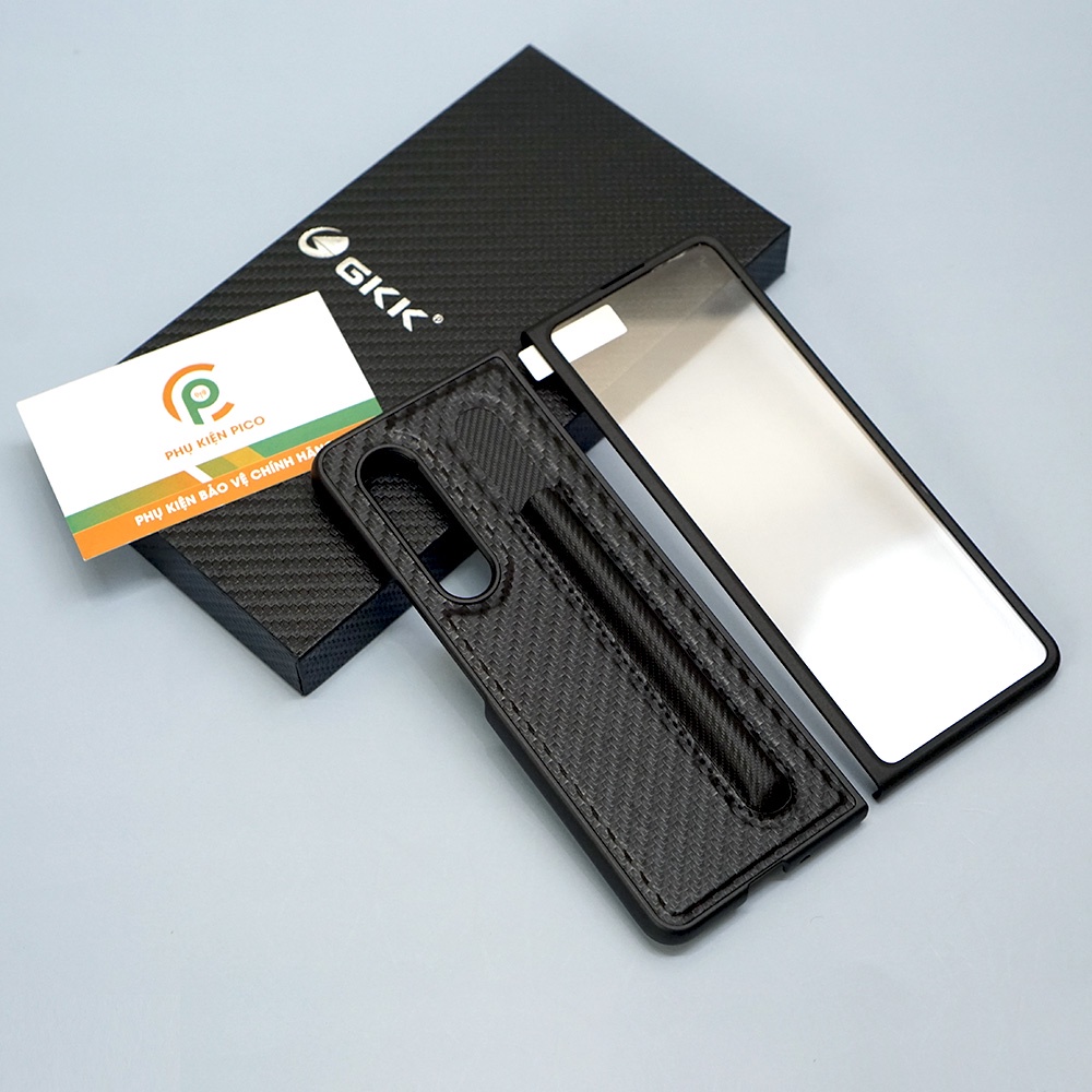 Ốp lưng Samsung Fold 3 hỗ trợ Spen thông minh - Ốp Samsung Z Fold 3 Kèm kính cường lực - Dán màn hình fold 3