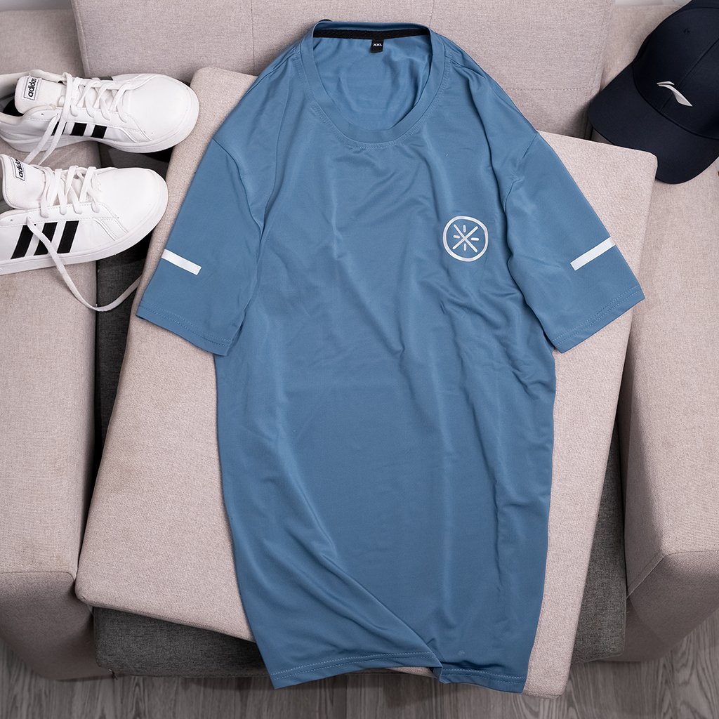 Áo Thun Nam Big Size ZENOMA 75-105kg Vải Thun Lạnh Mềm Mịn Co Dãn 4 Chiều Thoáng Mát-D034