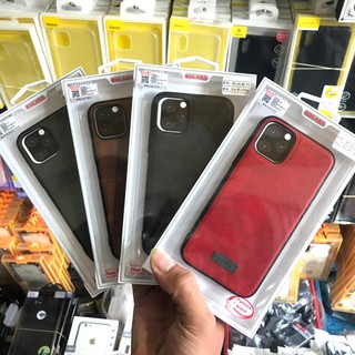 Ốp lưng Sulada da cho iPhone 11, iPhone 11 Pro, iPhone 11 Pro Max, da cao cấp
