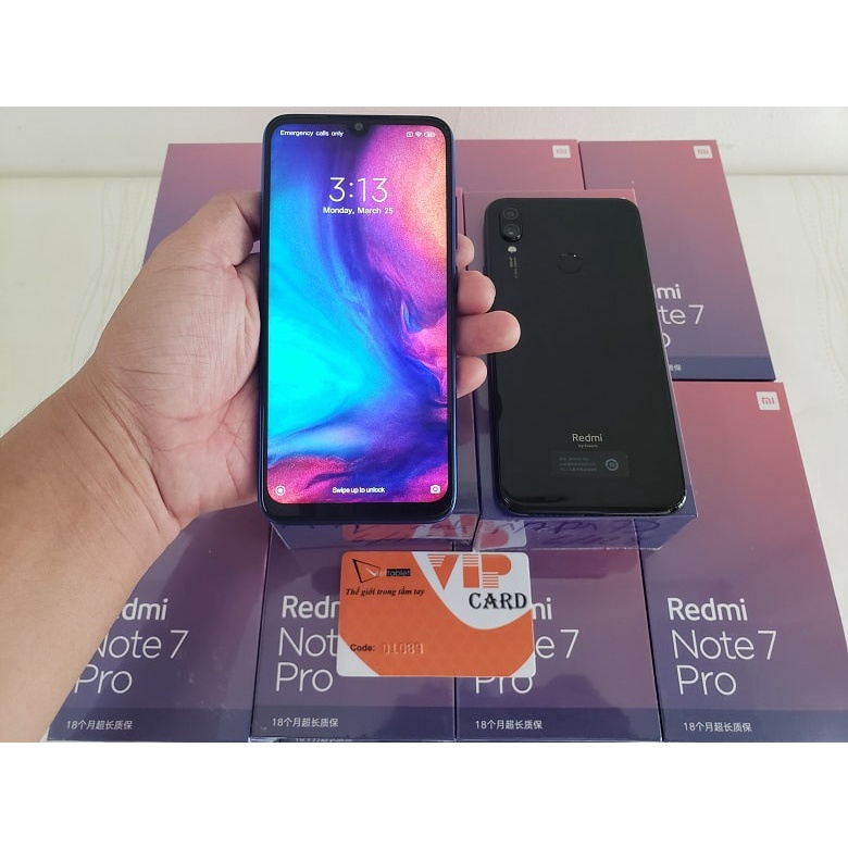 Điện thoại XIAOMI REDMI NOTE 7 PRO - Bảo hành TOÀN QUỐC (100% chính hãng) NEW