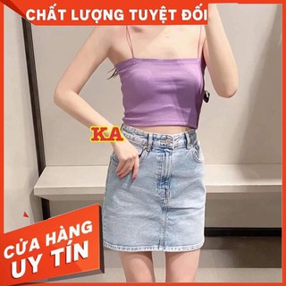 Áo 2 dây bún thun gân