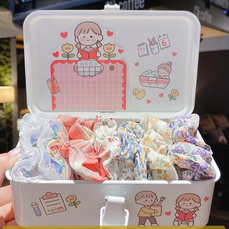 Dây thun buộc tóc đơn giản phong cách Hàn Quốc dành cho nữ