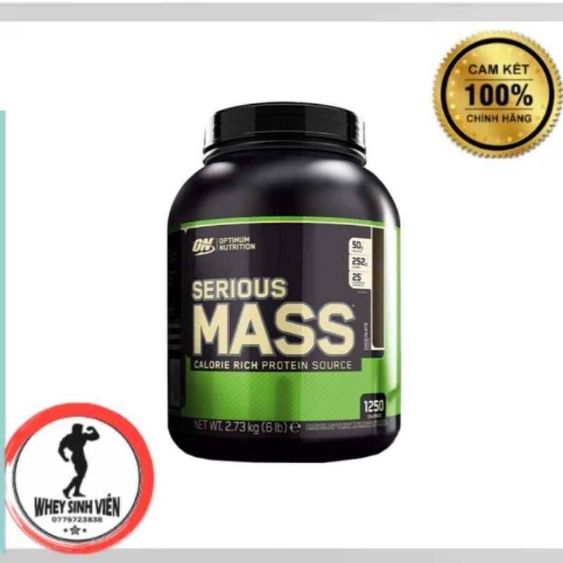 Sữa tăng cân optimum nutrition - serious mass- 2 - ảnh sản phẩm 1