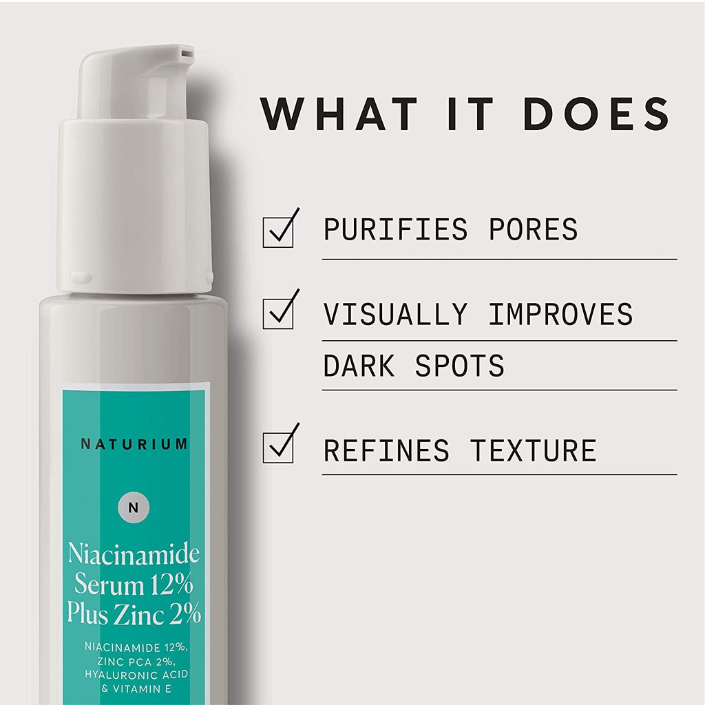 NO BOX Niacinamide Serum 12% Plus Zinc 2% - Naturium | BigBuy360 - bigbuy360.vn
