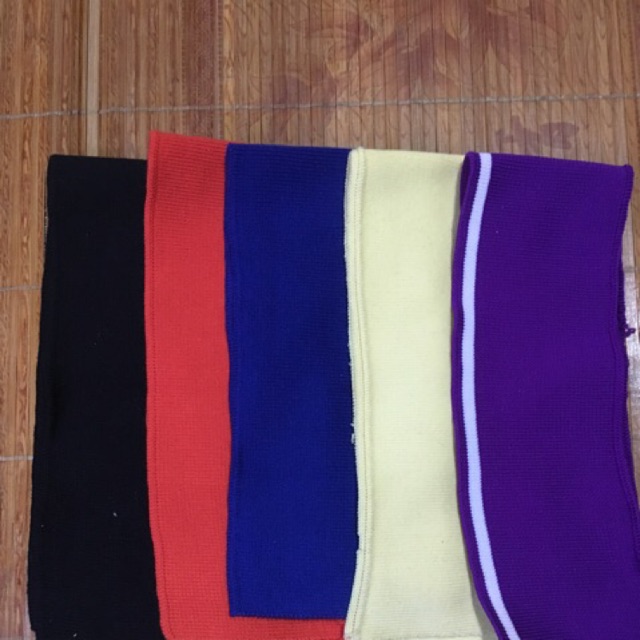 Bo Gấu Áo 14cm x 78cm, bo Tay Áo Thun Áo khoác Bằng Mút Nhiều Màu Sắc  #110603