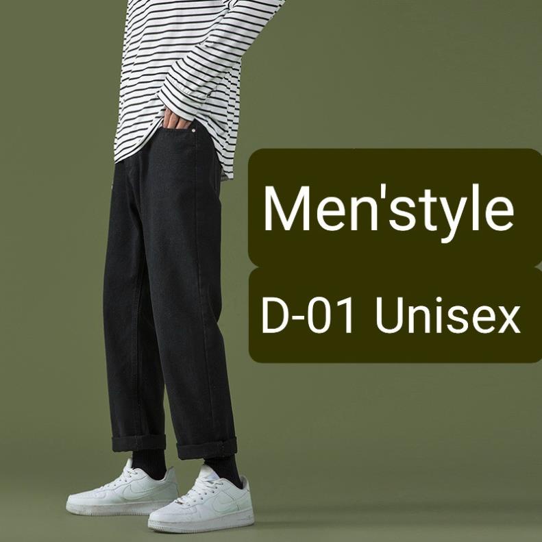 Quần Baggy Jean unisex - Dáng suông rộng -Top xu hướng 2023