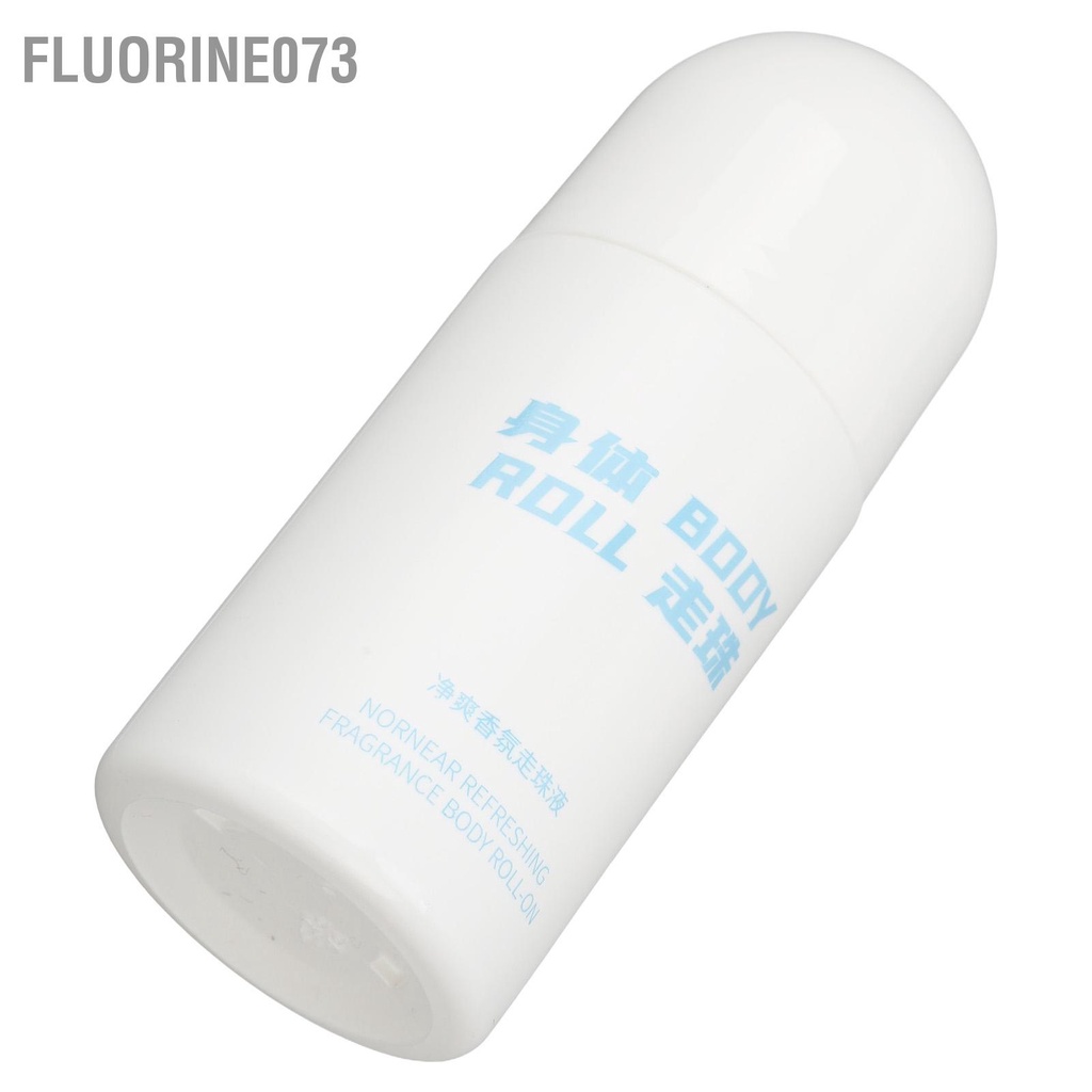 Fluorine073 Roll On Deodorant Energizing Refreshing Lasting Antiperspirant Body for Women Men 50ml