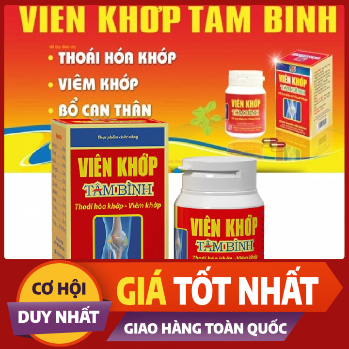 [ HÀNG CHÍNH HÃNG]Viên khớp tâm bình - viêm khớp dạng thấp, chậm lão khóa khớptốt