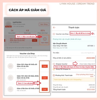 Combo Dưỡng tóc AHA Hồng + Trắng Dream Trend