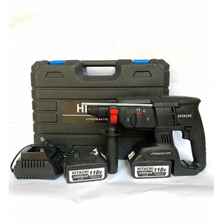 Máy khoan bê tông pin HITACHi không chổi than 3 chức năng
