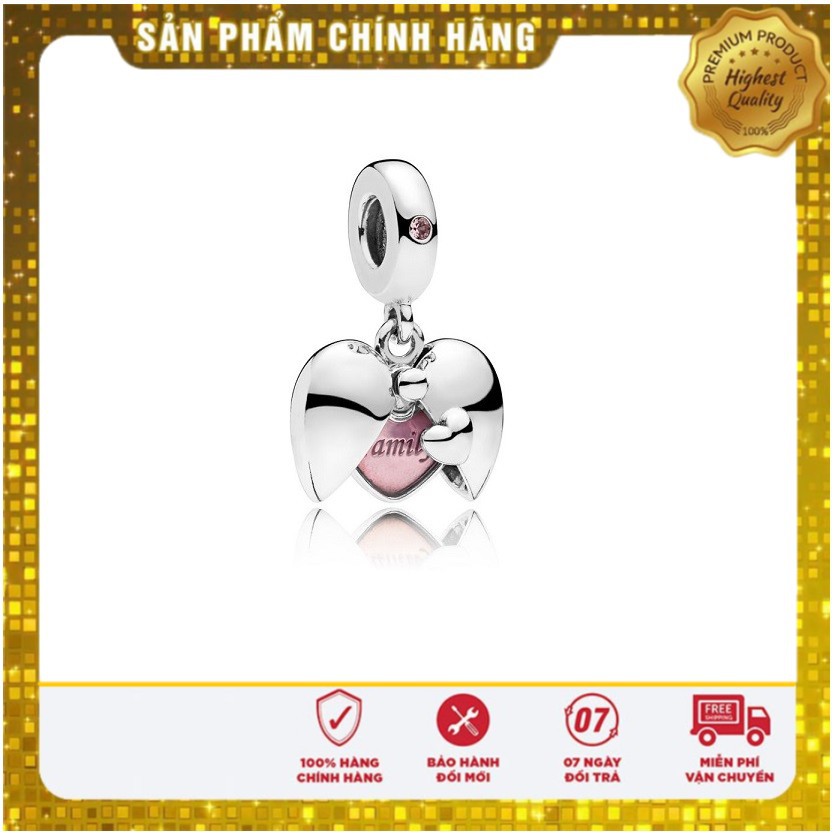 Charm bạc Pan chuẩn bạc S925 ALE Cao Cấp - Charm Bạc S925 ALE thích hợp để mix cho vòng bạc Pan - Mã sản phẩm DNJ067