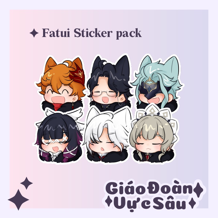 Fatui Sticker Pack