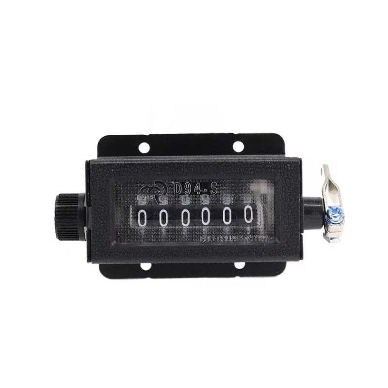 Máy đếm sản lượng - counter thời gian- Máy đếm số cơ 0-999999 6 số D94-S tiện dụng