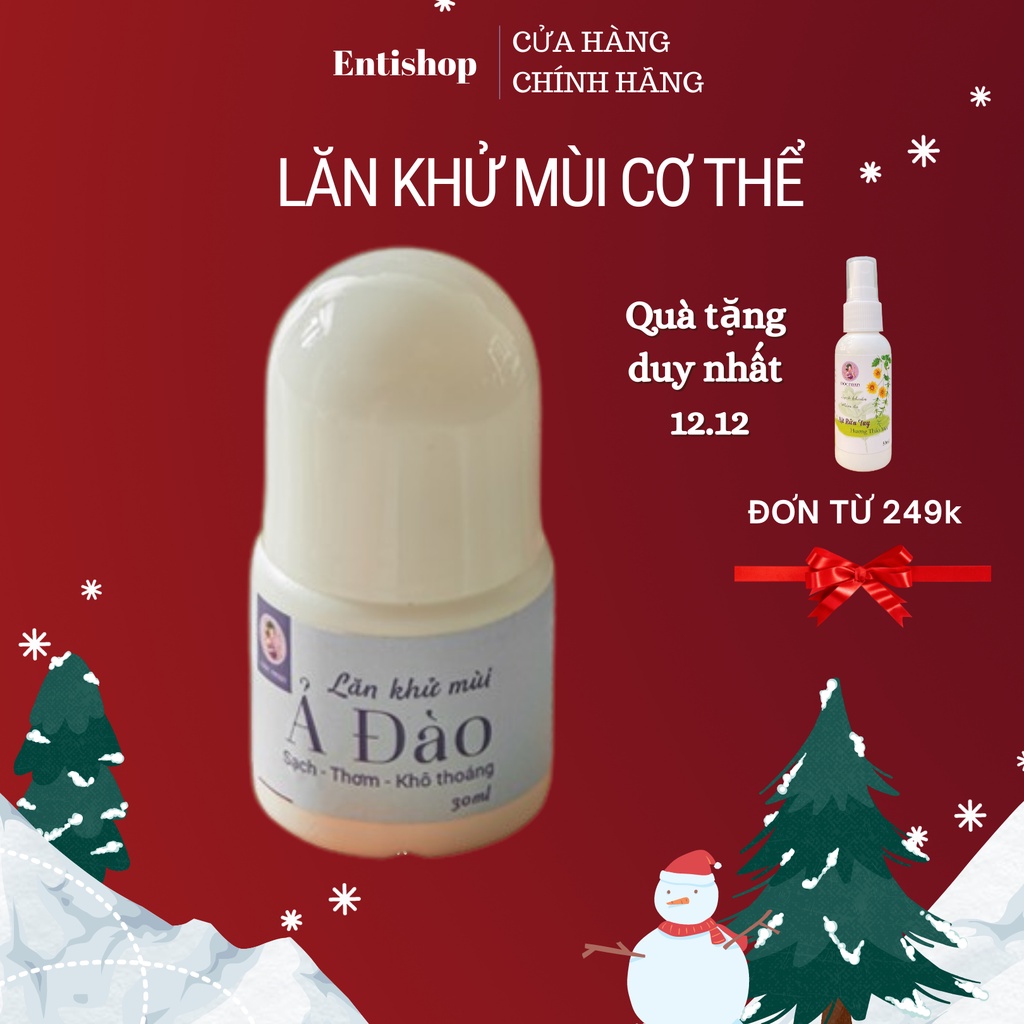 Lăn khử mùi thảo dược ngăn mùi cơ thể, khô thoáng, sạch sẽ MỘC NHAN 30ml