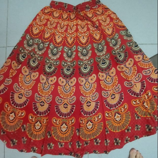 Chân váy Ấn độ, phong cách boho