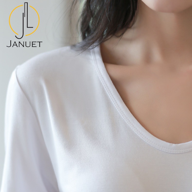 Áo Thun Nữ Basic Teeshirt 12 Màu Chất Đẹp Cao Cấp, Mát Mịn, Co Giãn Không Xù Bai | BigBuy360 - bigbuy360.vn