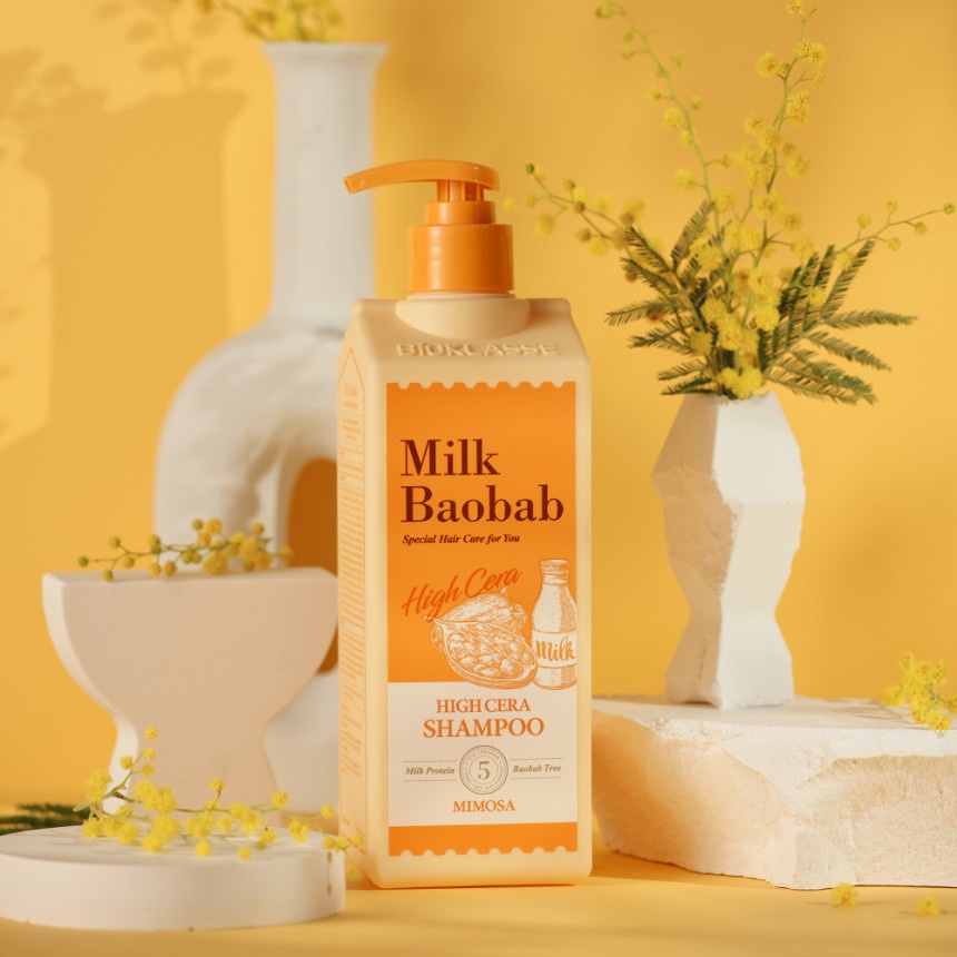 Dầu gội Milk Baobab chứa cera nồng độ cao 500ml