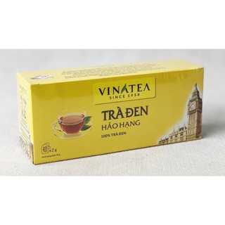 TRÀ ĐEN HẢO HẠNG VINATEA BLACK TEA HỘP 25 TÚI LỌC