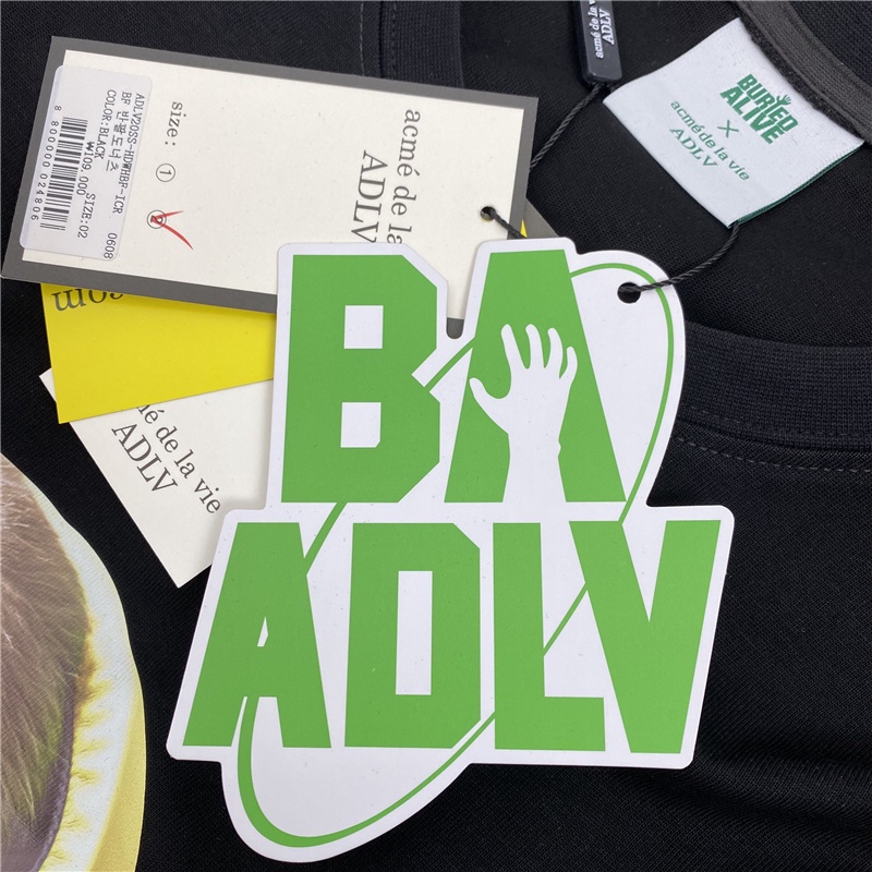 Áo Thun In Chữ Adlv Donut Thời Trang Dành Cho Nam Và Nữ