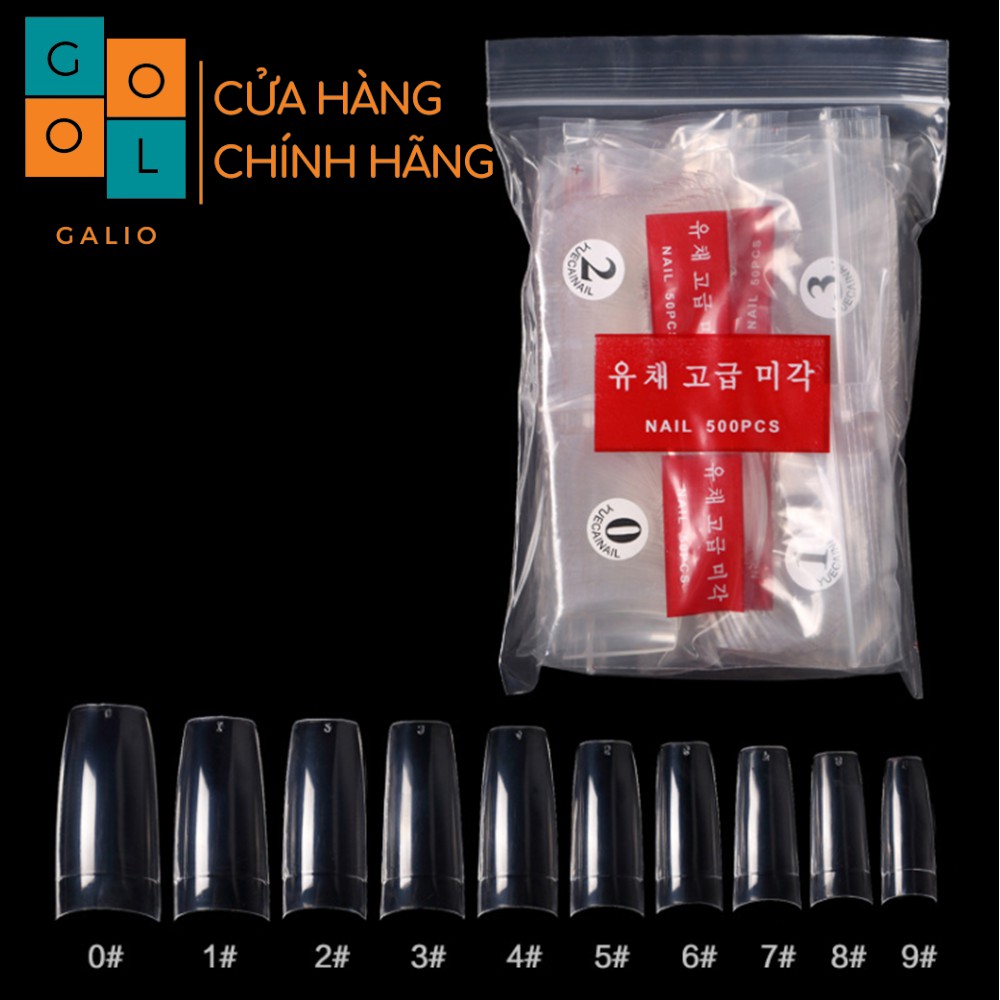 Móng nối HSM Thang- Vuông-Nhọn- 500PCS