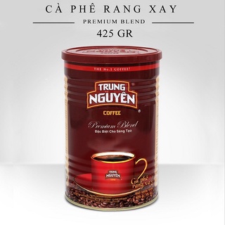 Combo 2 Hộp Cà Phê Rang Xay Premium Blend Trung Nguyên Legend pha phin - Lon 425gr