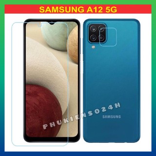 Kính Cường Lực Nano Dẻo SAMSUNG A12 5G / M12 + Dán Bảo vệ camera SAMSUNG A12 5G