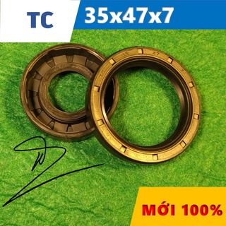 Phớt chặn dầu tc 35x47x7 ( phớt dầu / chắn dầu / lò xo / phớt ben / oil seal tc 35*47*7)