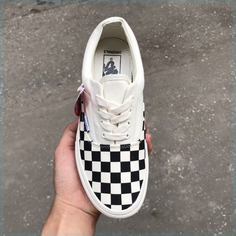 Giày Thể Thao Vanss caro dây buộc cao cấp nam nữ 1:1 jinx.sneaker