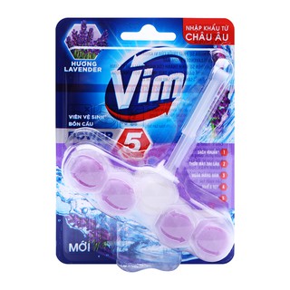 Viên treo bồn cầu Vim hương lavender