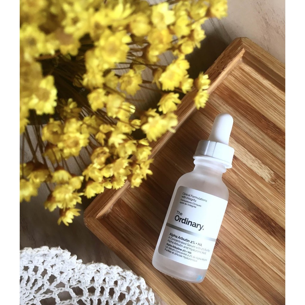 Serum dưỡng trắng The Ordinary Alpha Arbutin 2% + HA