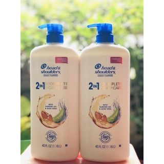 Dầu gội & xả 2 trong 1 head & shoulders complete scalp care 1.18 lít