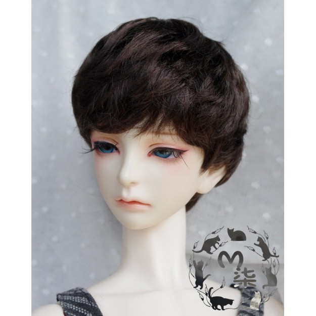 Tóc búp bê BJD 1/4 - kiểu nam