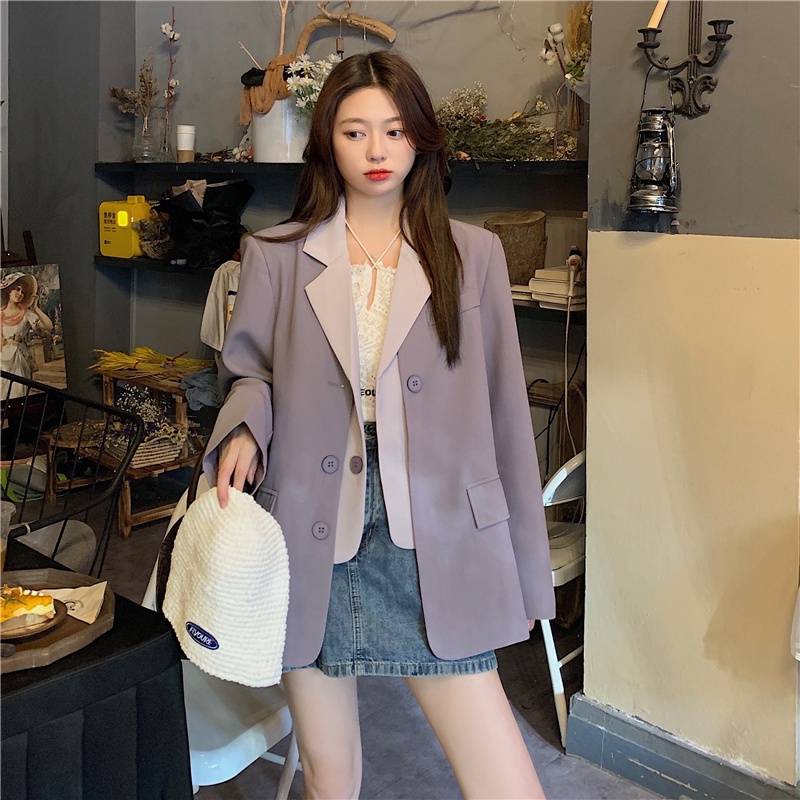 Áo vest giả 2 lớp phối màu đậm nhạt thời trang trẻ trung
