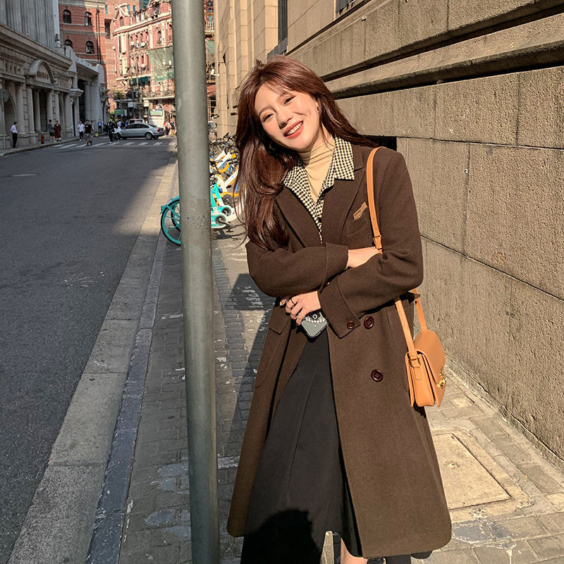 Korean Style Wide Caro Shirt For Women