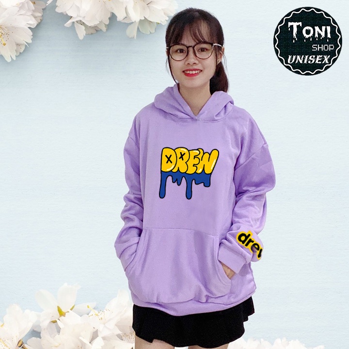 ÁO HOODIE Drew Chữ Vàng Nỉ Ngoại Cao Cấp (HD2820 - Full Màu Full Size)