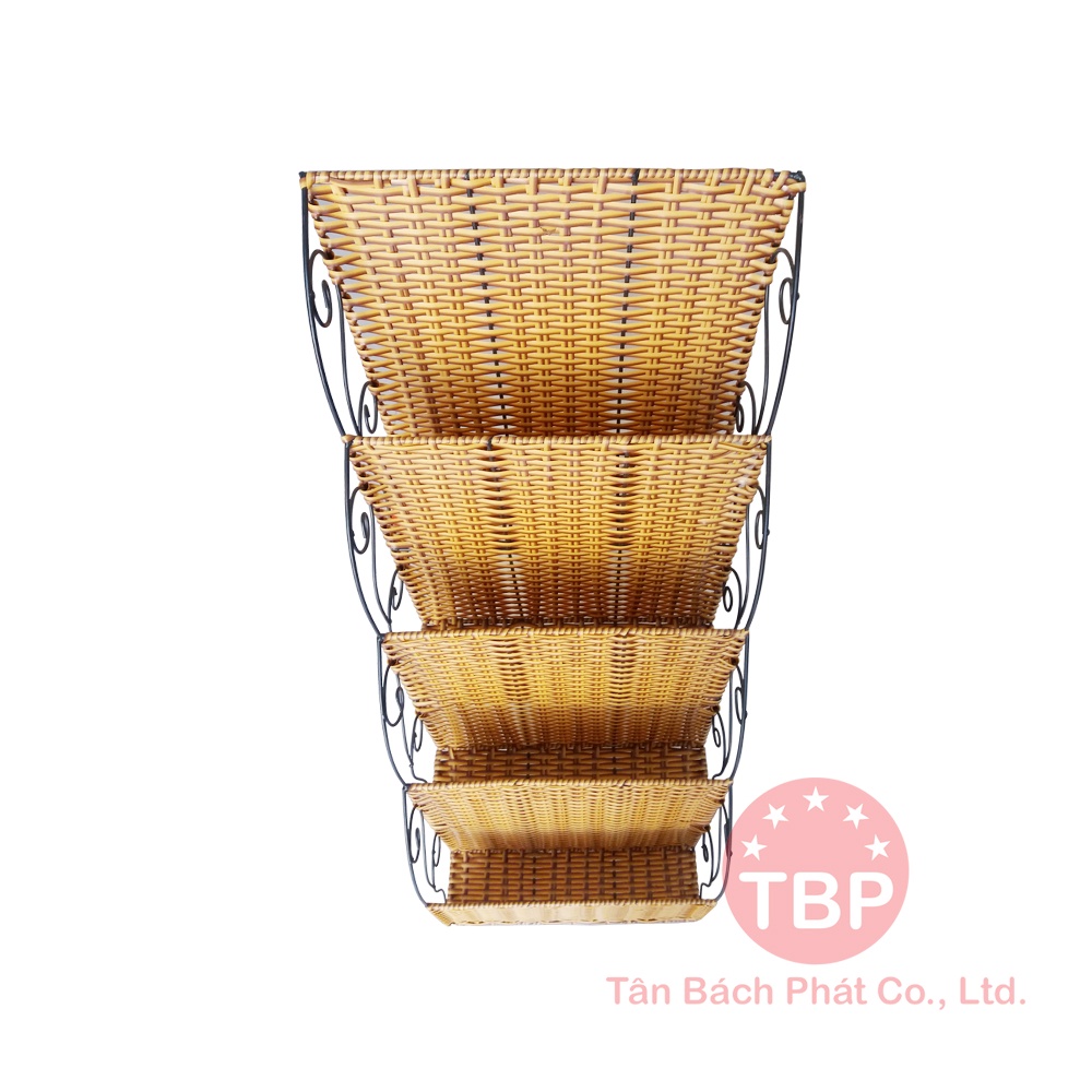 Kệ báo - Kệ sách mây tre | TABAFACO