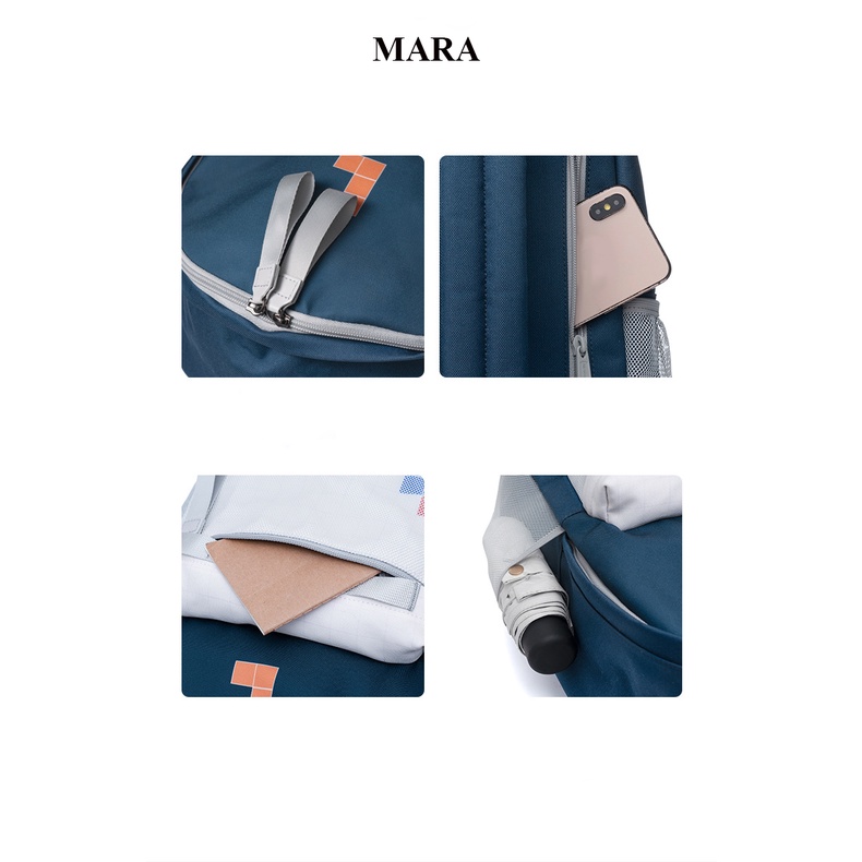 Balo họa tiết xếp gạch bắt mắt Maroon