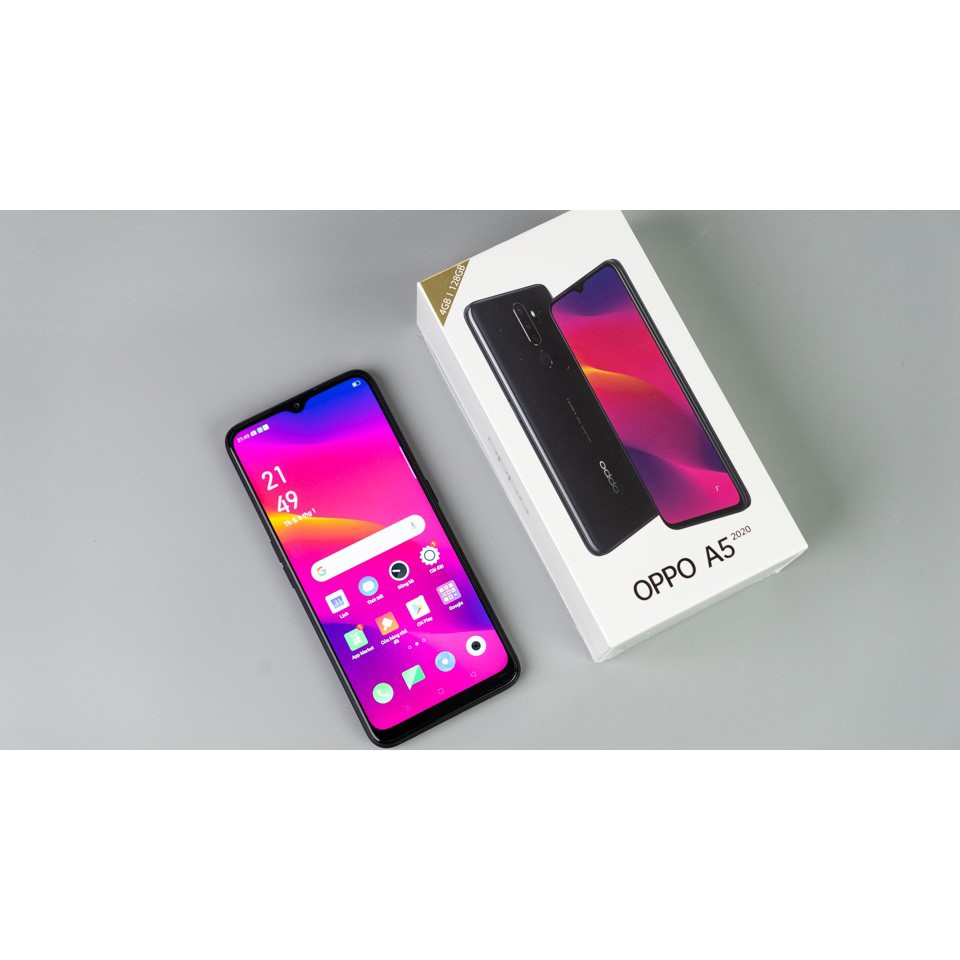 Điện thoại OPPO A5  Chính Hãng ram 4G rom 64G Fullbox, Chiến PUBG/Free fire mướt