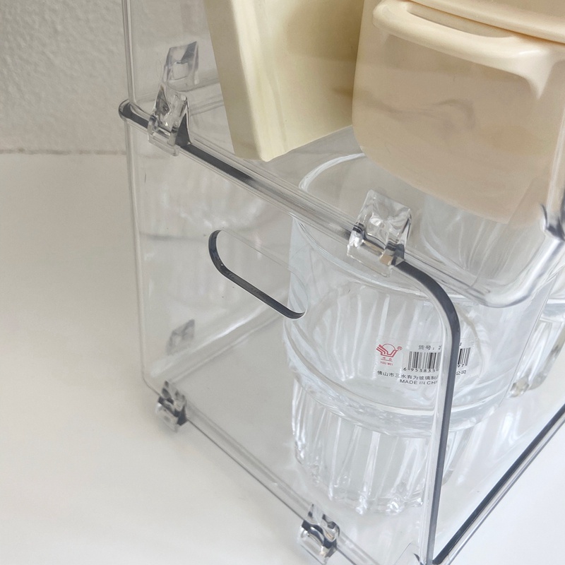 Hộp Đựng Đồ Trong Suốt Để Bàn Xếp Chồng Được Tiện Dụng