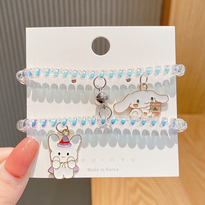 Set 2 vòng tay tình nhân nam châm