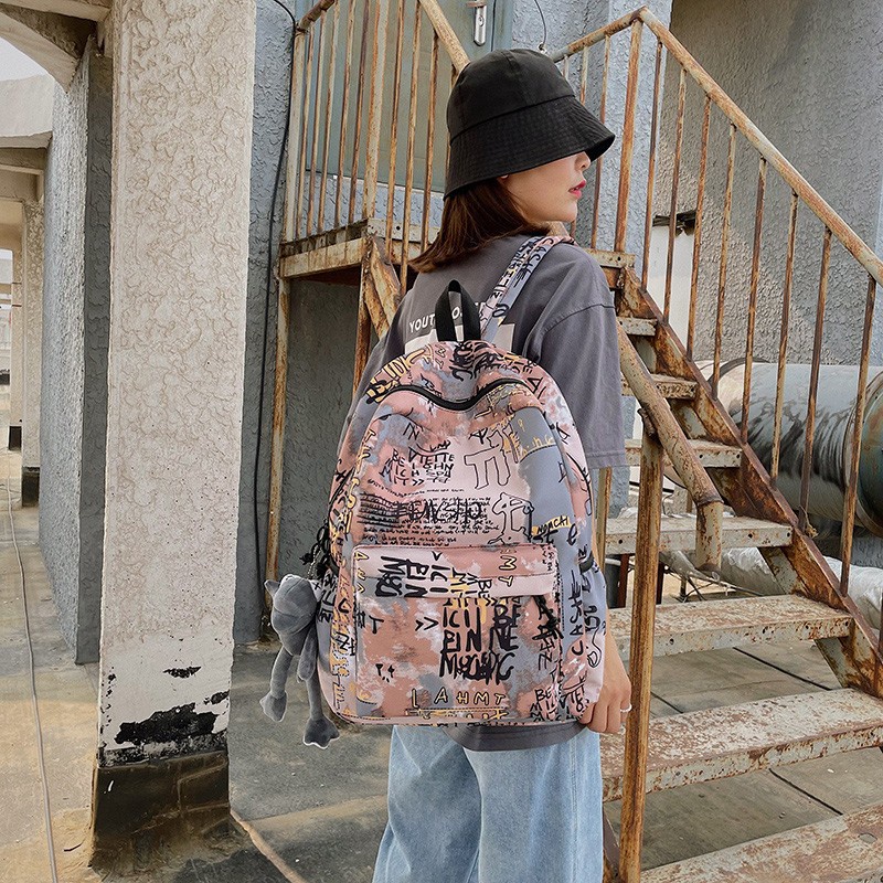 Ba Lô Đi Học Sức Chứa Lớn Kiểu Dáng Thời Trang Cho Nam Và Nữ