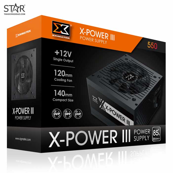 Nguồn Xigmatek 500W XPOWER III X550 (EN45983)