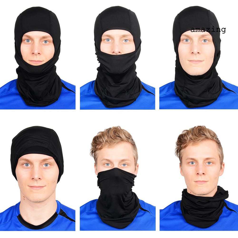 Set 1/2 khăn che mặt trùm kín đầu cổ Balaclava giữ ấm mùa đông khi đi xe đạp/trượt tuyết