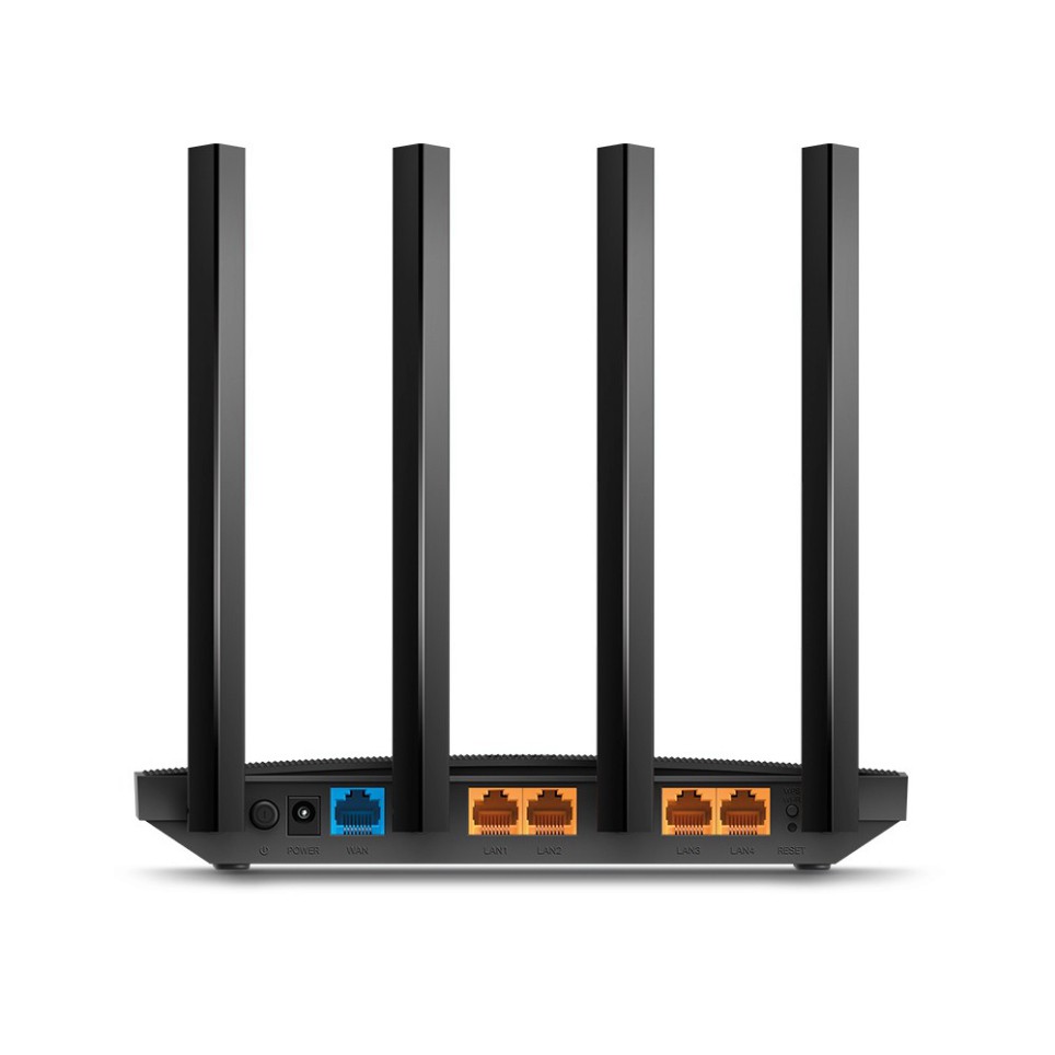 Bộ Phát Wifi TP-Link Archer C80 Gigabit MU-MIMO 3x3 - Router wifi băng tần kép AC1900, 4 cổng Gigabit và 4 Ăngten