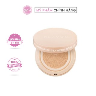 Phấn Nước Klavuu Urban Pearlsation Silk Wear Lasting Cushion SPF35 PA++