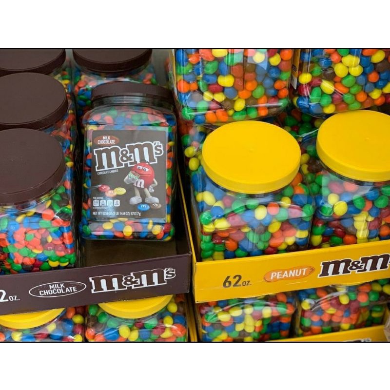 (Date T3/23) Kẹo Socola M&M 1.757kg siêu ngon của Mỹ