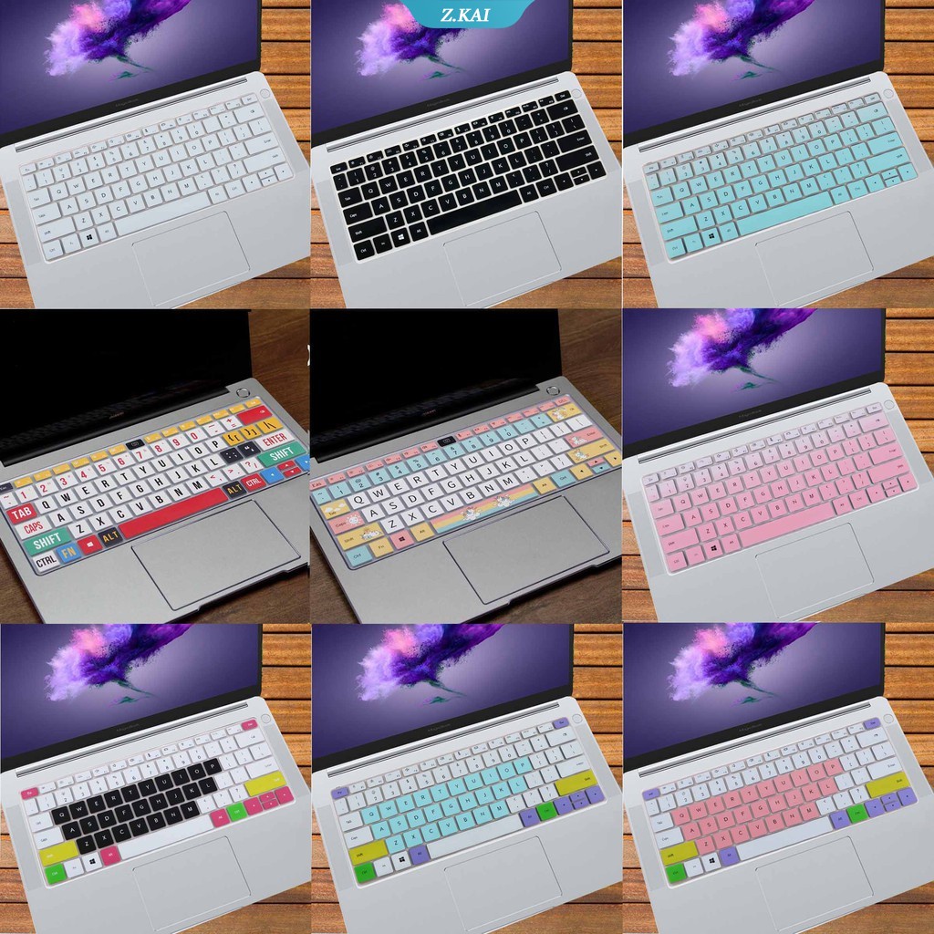Miếng Dán Bảo Vệ Bàn Phím Máy Tính Huawei MATEBOOK D14 D15 16 14" MATEBOOK 14S 13S 2020 2021 Bằng Silicone